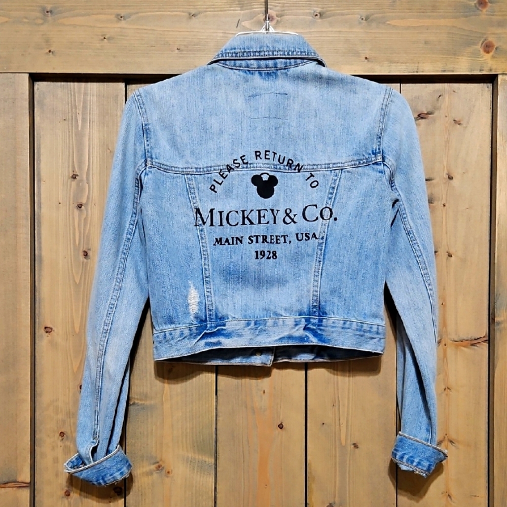 Custom Disney Hollister Denim Jacket